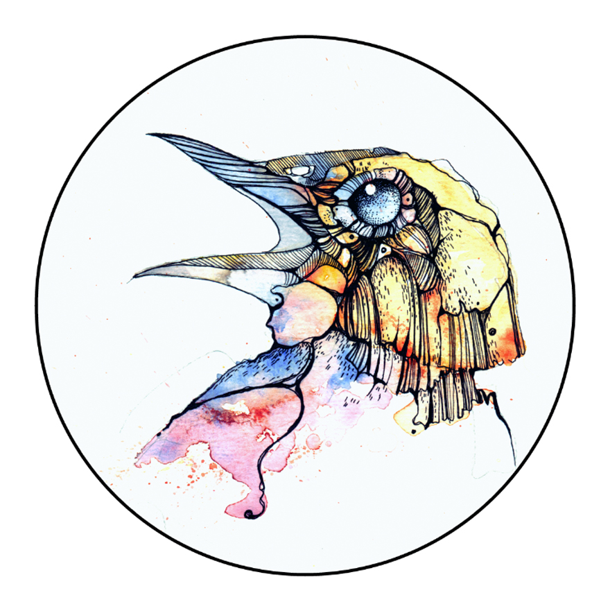 I Painted Watercolour Animal Illustrations Representing Different Parts On An Ad Agency