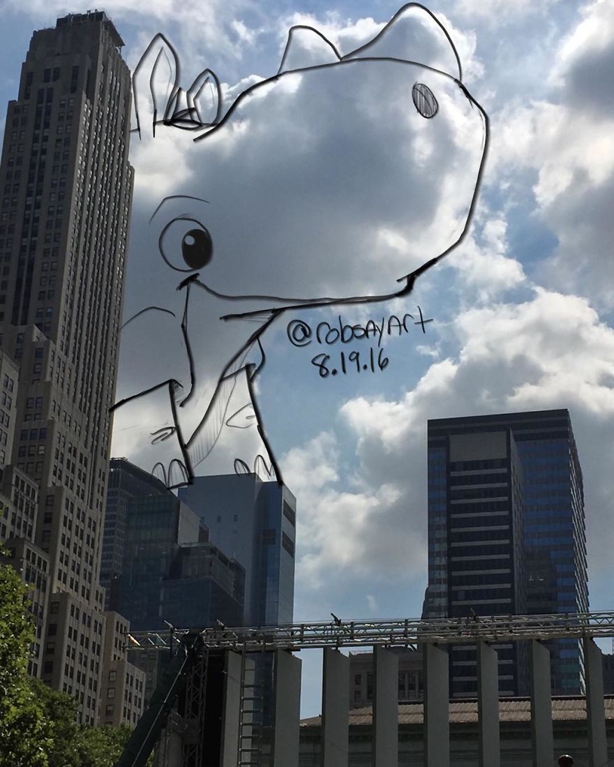 I Use Clouds To Perform Shape Studies As Daily Warmups For My Illustrations & Character Designs