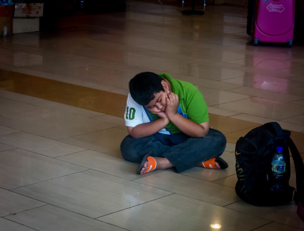 Sleeping At The Ferry Terminal