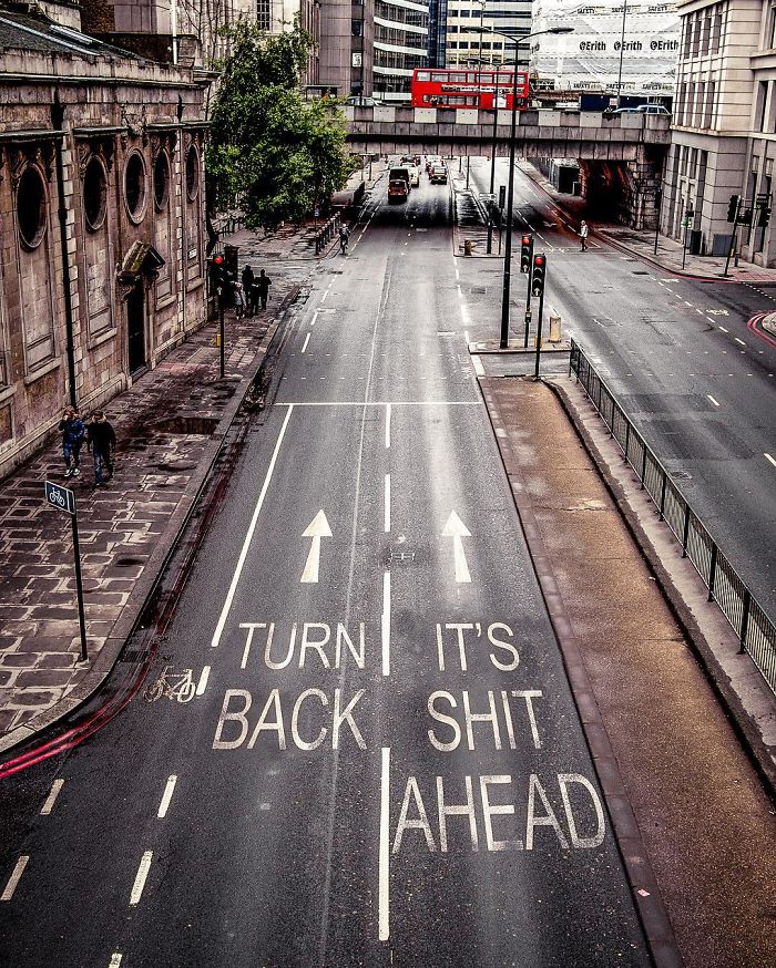 Turn Back, It's Shit Ahead