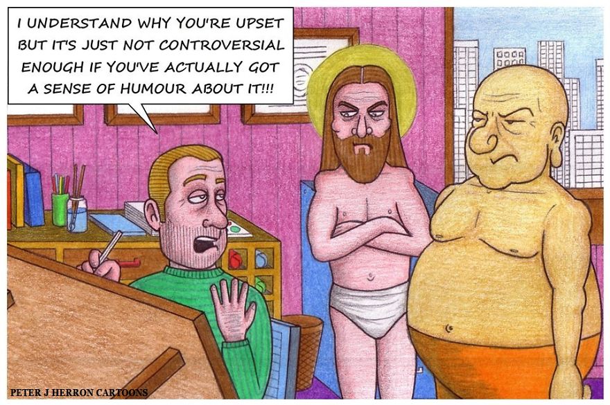 12 Cartoons That Show How Religion Is Ludicrous And Terrifying In Equal Measure