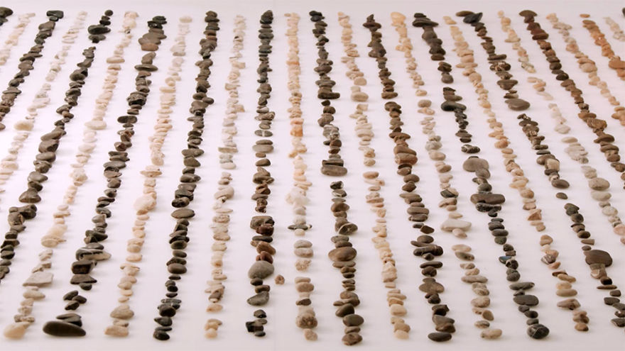 We Created A Machine That Sorts 1000s Of Random River Stones By Age We Created A Machine That Sorts 1000s Of Random River Stones By Age