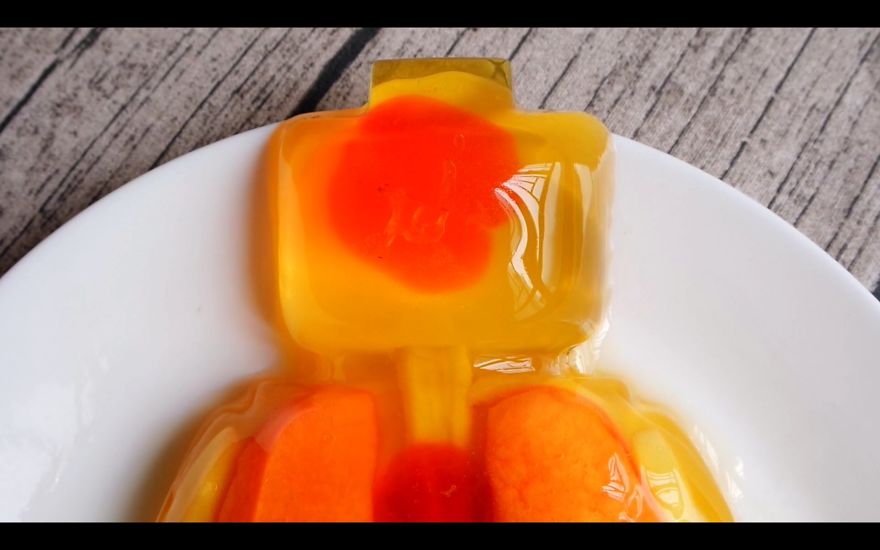 Legoman Jelly With Internal Organs!!!