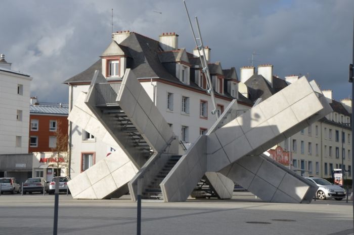 "les Jetées" In Brest (france), Nominated As "golden Wart" In France..
