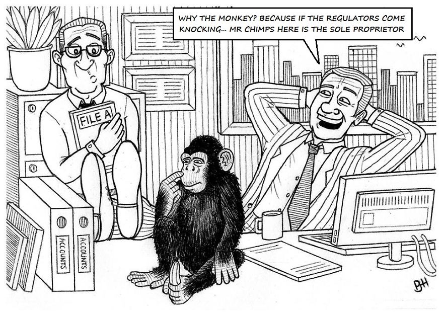 12 Cartoons That Take A Bizarre Look At The World Of Business And Banking