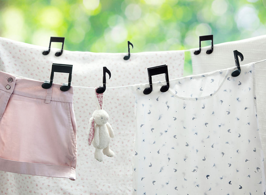 Laundry Clips For Music Lovers Laundry Clips For Music Lovers