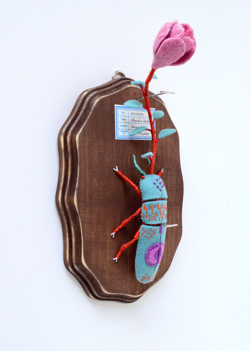 My Flora Insecta Series For Flora At Land Exhibition