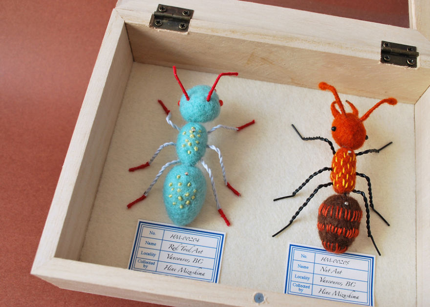 My Flora Insecta Series For Flora At Land Exhibition