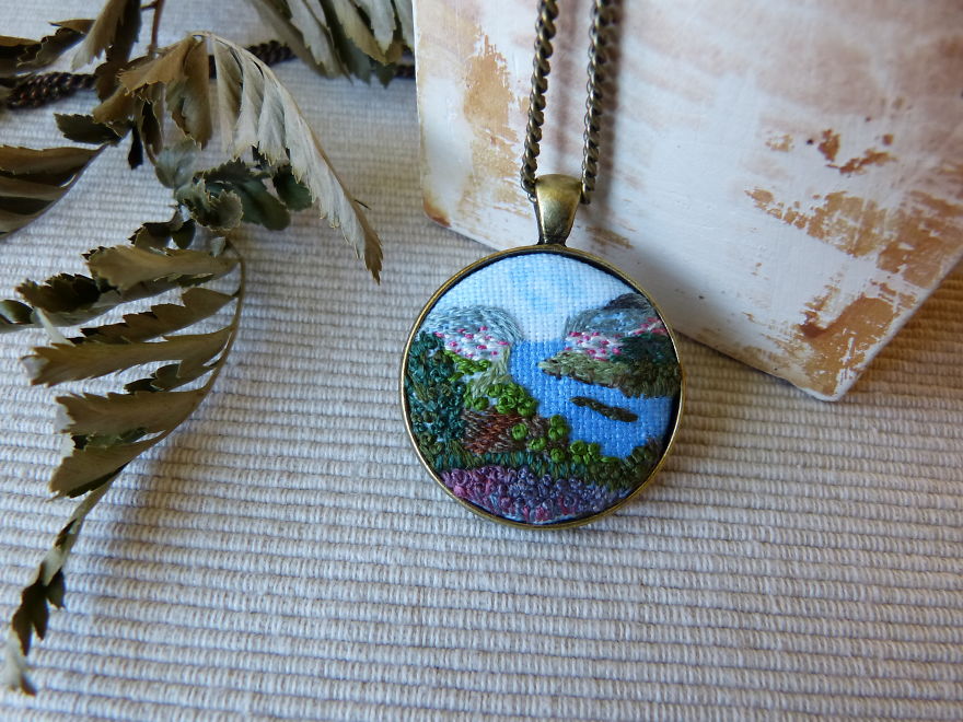 My Hand-Embroidered Jewelry My Hand-Embroidered Jewelry