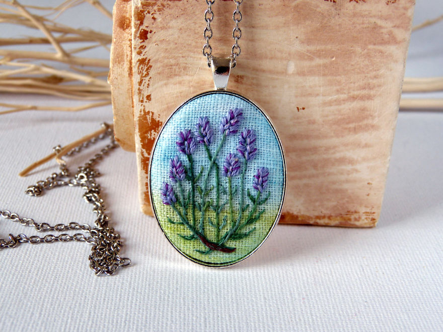 My Hand-Embroidered Jewelry My Hand-Embroidered Jewelry