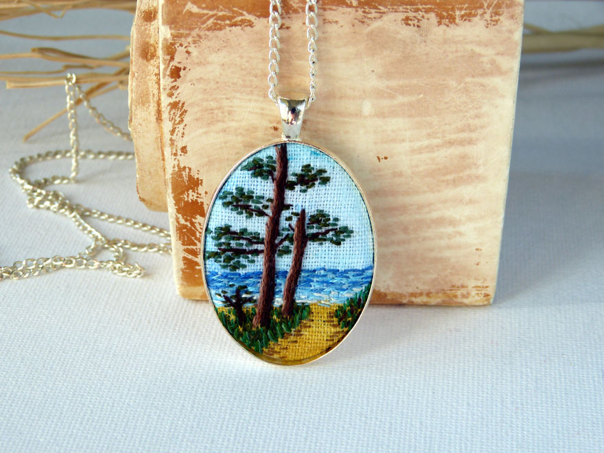 My Hand-Embroidered Jewelry My Hand-Embroidered Jewelry