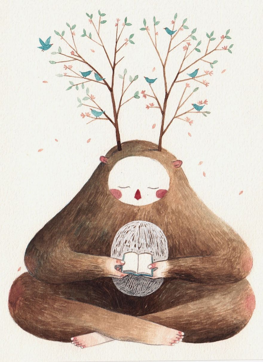 My Case Has 11 Different Watercolor Blues