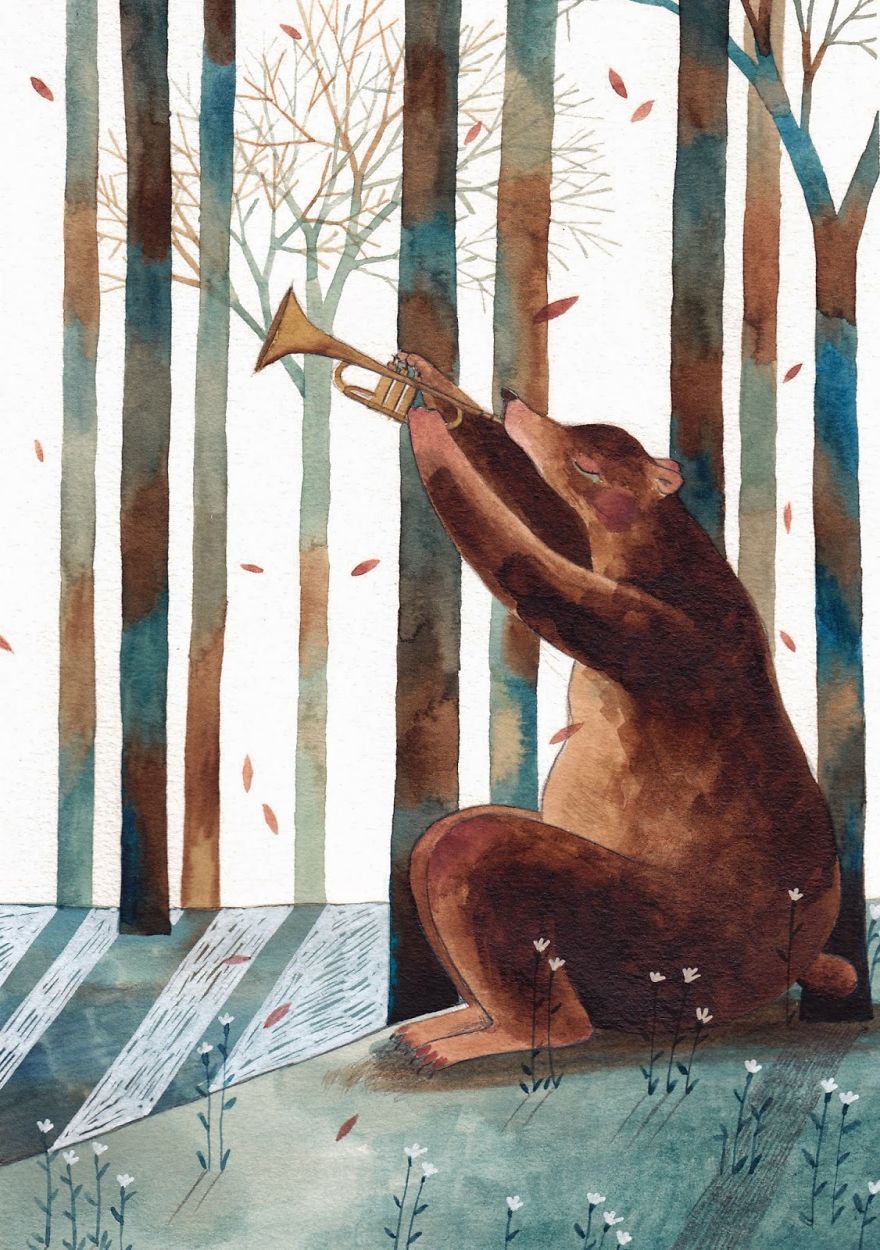 My Case Has 11 Different Watercolor Blues My Case Has 11 Different Watercolor Blues