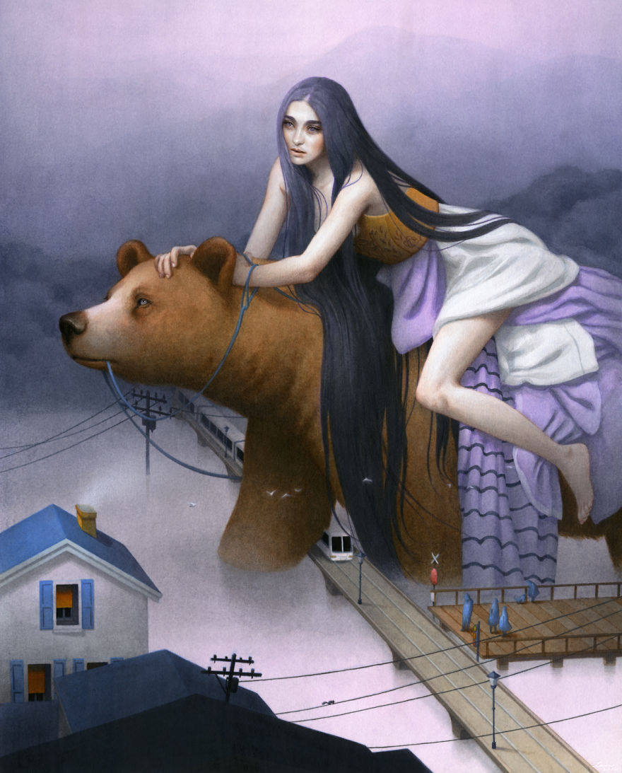 The Flooded Hour: My Newest Painting Series That Explore Therapeutic Imagery The Flooded Hour: My Newest Painting Series That Explore Therapeutic Imagery