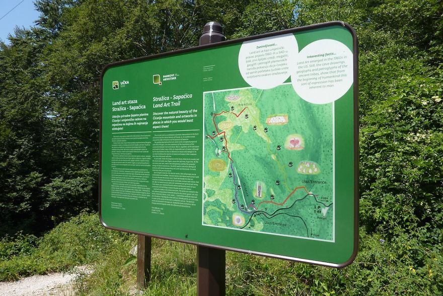 New Land Art Trail On Mt. Učka In Croatia New Land Art Trail On Mt. Učka In Croatia