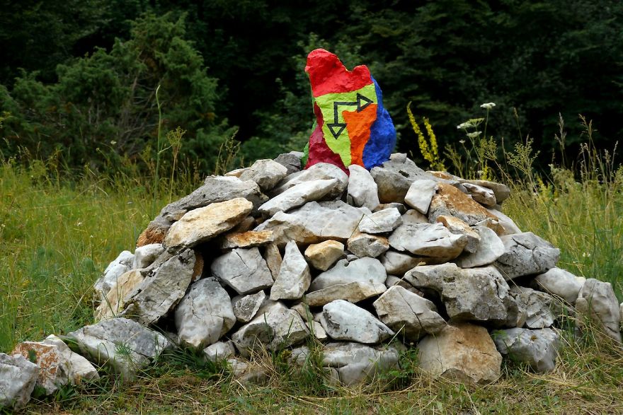 New Land Art Trail On Mt. Učka In Croatia New Land Art Trail On Mt. Učka In Croatia