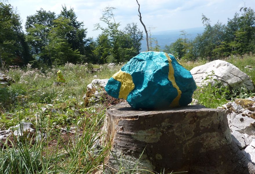 New Land Art Trail On Mt. Učka In Croatia New Land Art Trail On Mt. Učka In Croatia