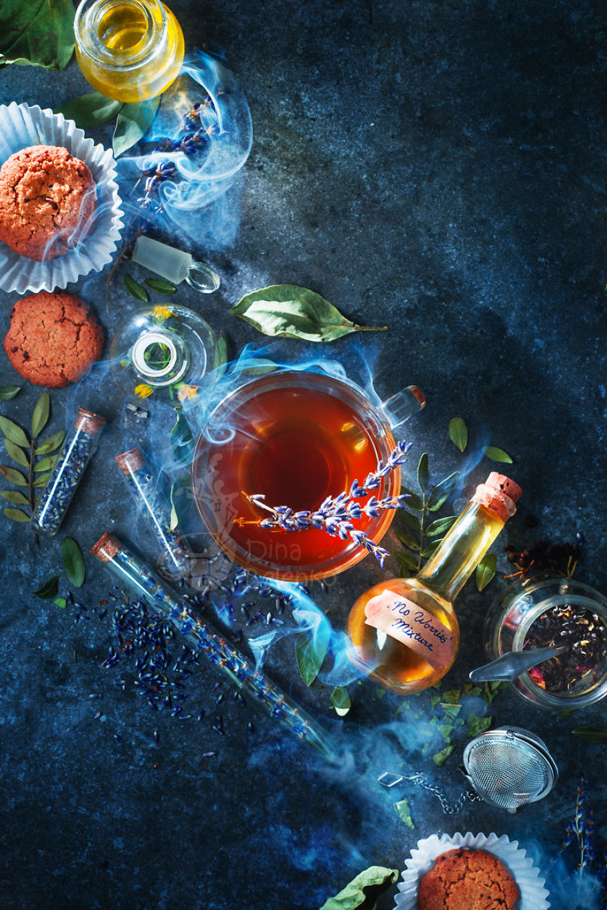 Enchanted Tea: I Photograph Magical Potions As An Art Therapy Enchanted Tea: I Photograph Magical Potions As An Art Therapy