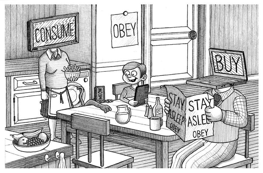 11 Cartoons That Show Just How Screwed Our Society Is And Will Be.....