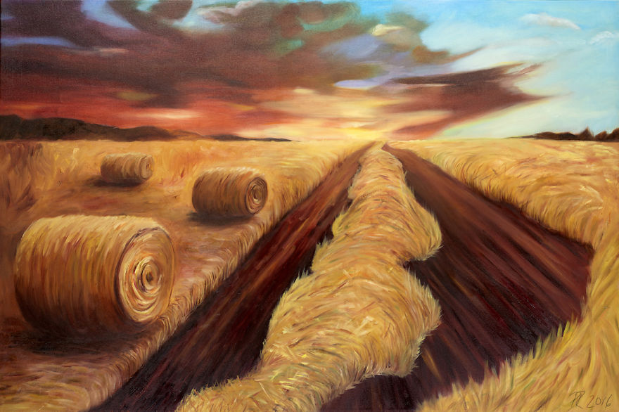 Then There Was...| By: Patricia Roncone| Oil On Canvas| Www.patriciaroncone.com