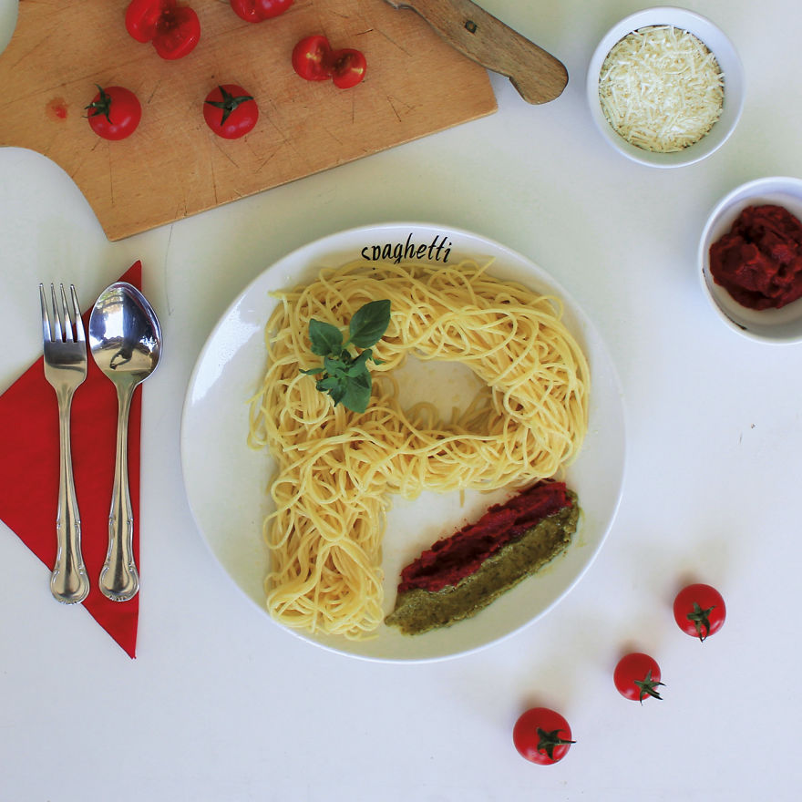 We Used Everyday Objects To Form A Full Alphabet