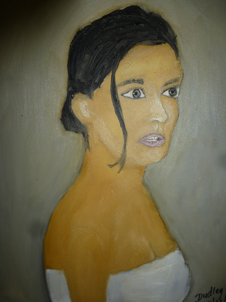 Mindfullness Oils On Canvas By Dudley