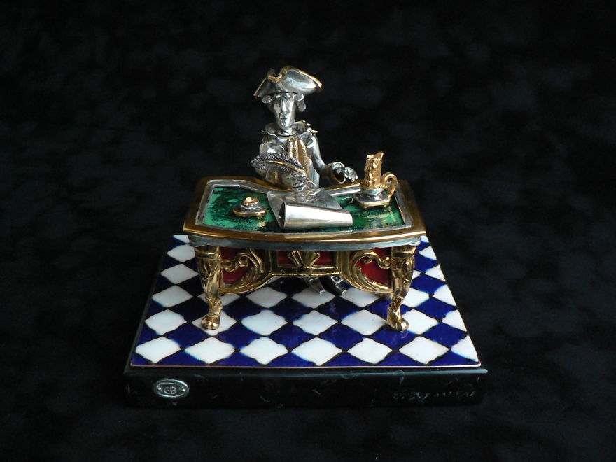 My Passion In Metal And History Have Led Me To Create Unique Art Pieces