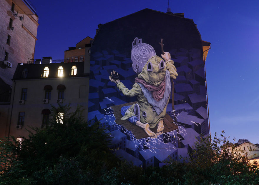 The Giant Art Transforming Kiev