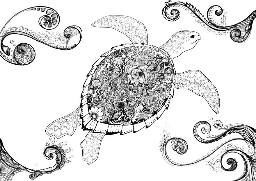 I Spend Countless Hours Creating These Geometric Drawings