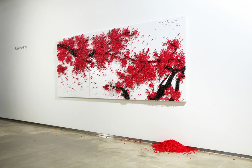 The Beauty Of Invisibility: I Use 1000s Of Pins To Create Art