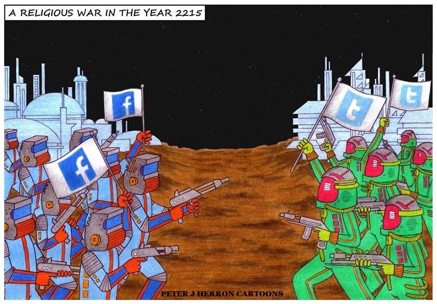 12 Cartoons That Show How Religion Is Ludicrous And Terrifying In Equal Measure