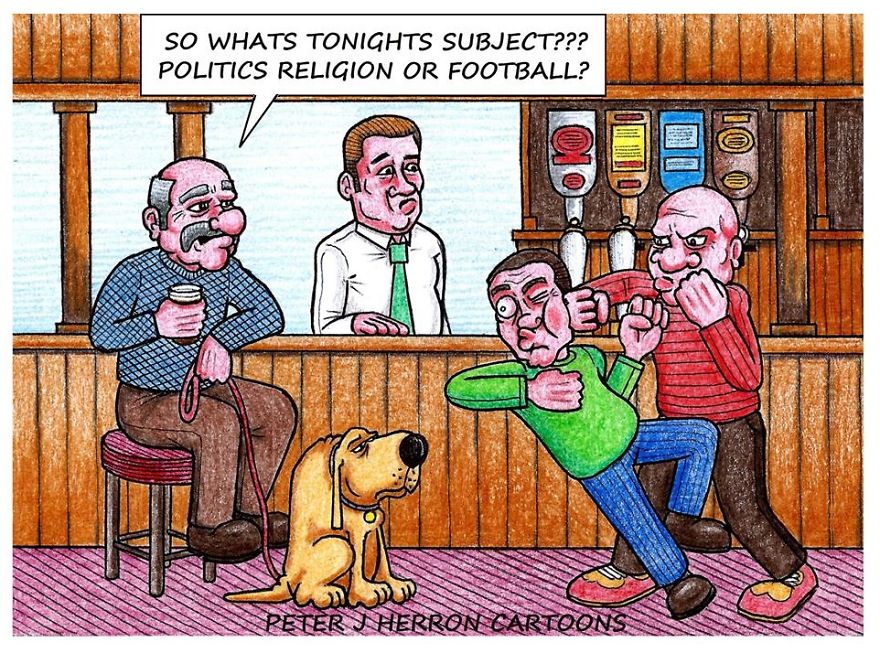 12 Cartoons That Show How Religion Is Ludicrous And Terrifying In Equal Measure