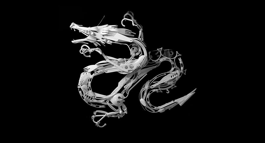 I Recycle Used Plastic Into Sculptures