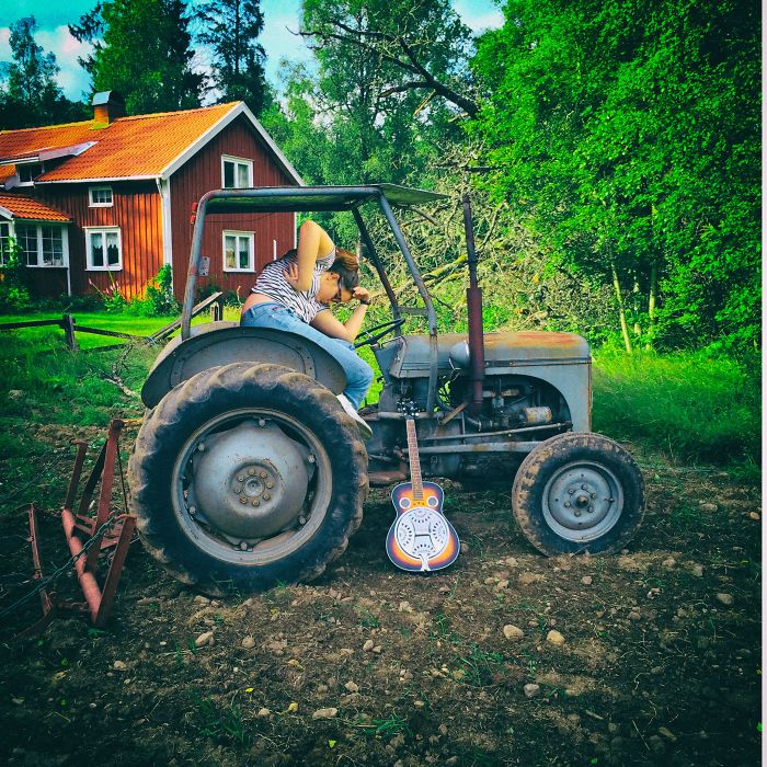 Tired Tractor Girl