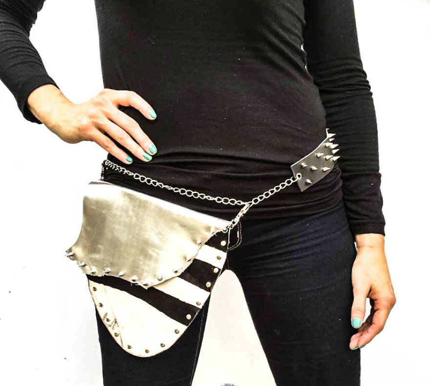 I Make Stuff Out Of Scraps Of Leather