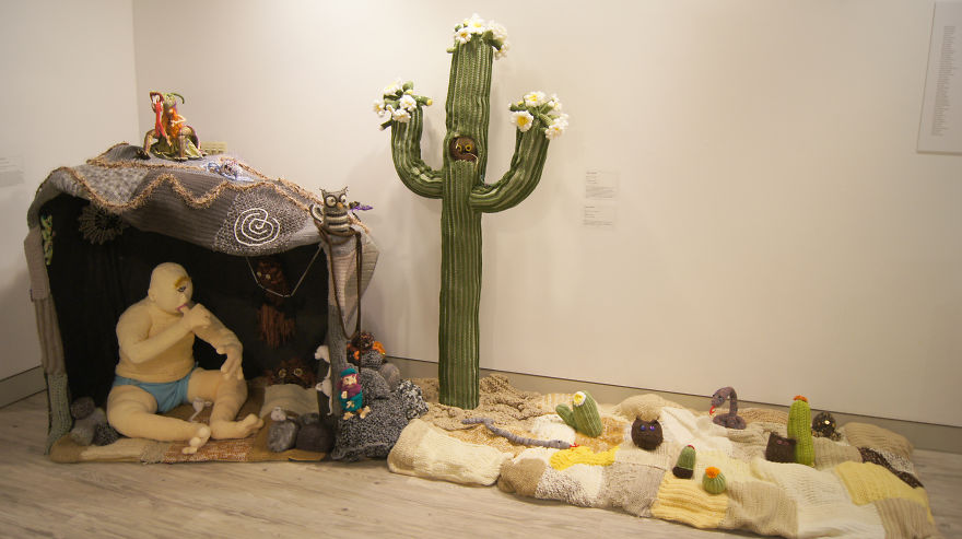 Two Artists Crowd-Sourced A Handmade, Life-Sized Mythological Ecosystem