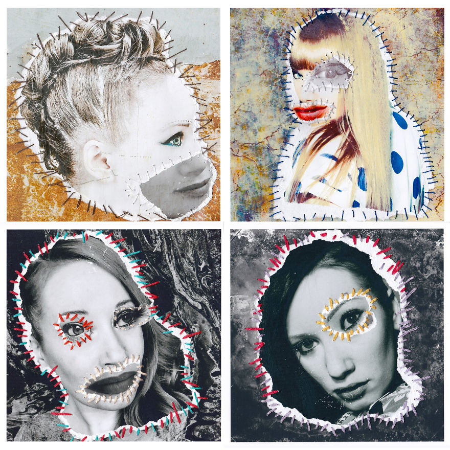 I Add An Extra Dimension To Photographs With Embroidery