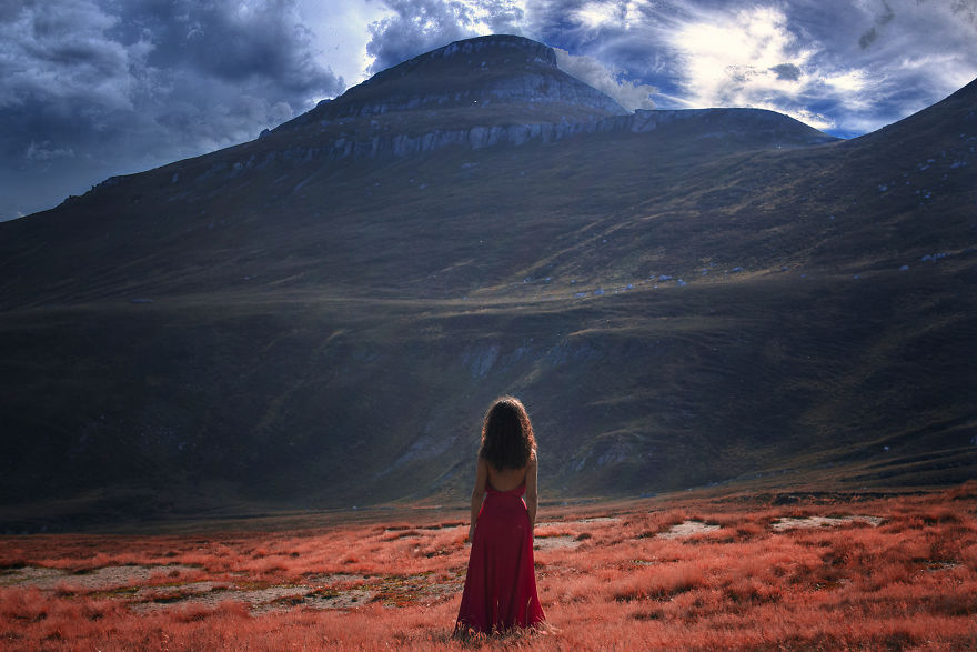 We Photograph The Woman In Red Dress In The Mesmerizing Landscapes Of Romania We Photograph The Woman In Red Dress In The Mesmerizing Landscapes Of Romania