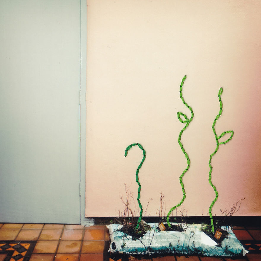 I Add An Extra Dimension To Photographs With Embroidery