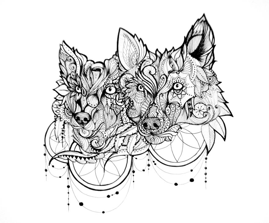 I Spend Countless Hours Creating These Geometric Drawings