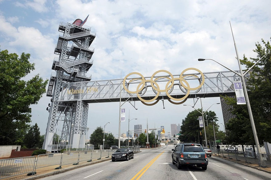Olympic Games Cauldron, Atlanta, 1996 Summer Olympics Venue