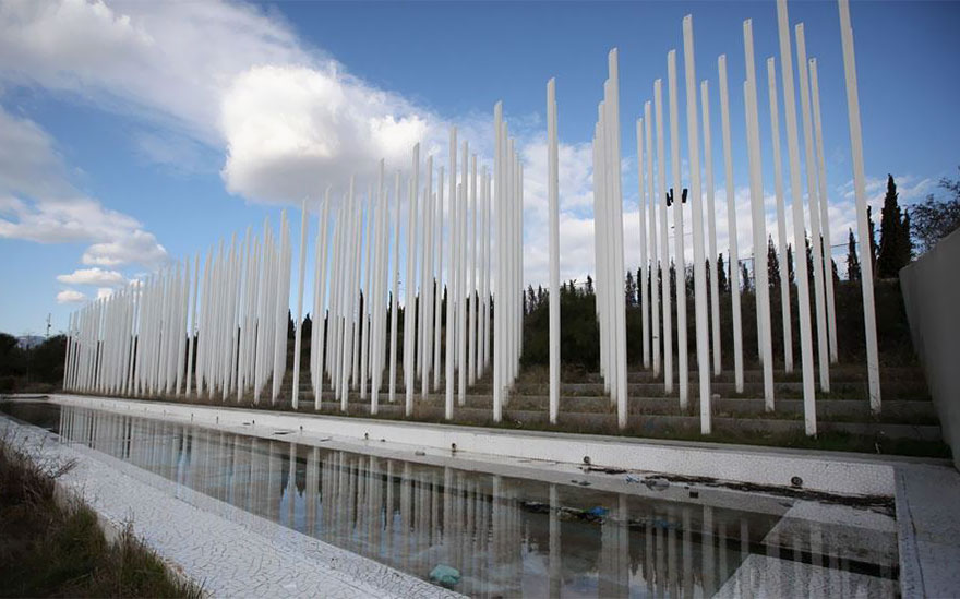 Olympic Flag Posts, Athens, 2004 Summer Olympics Venue
