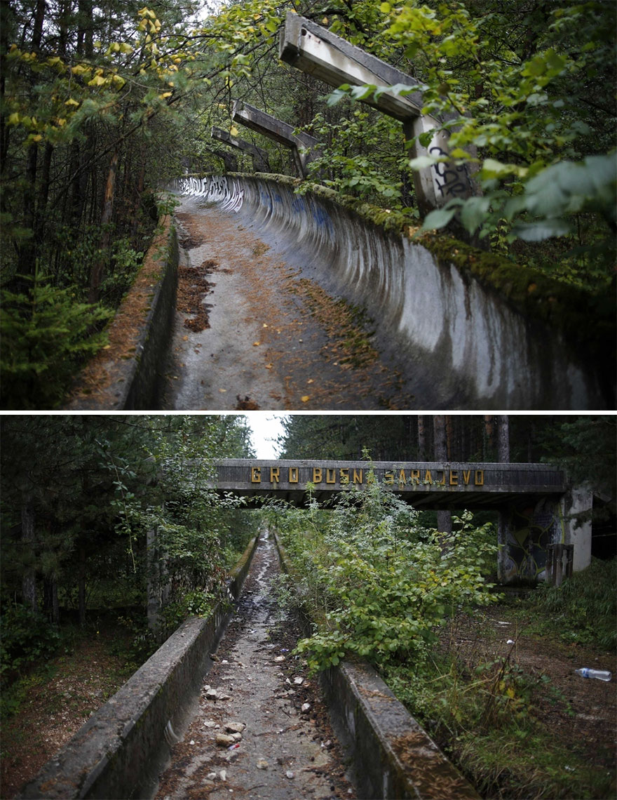 Bobsled Track, Sarajevo, 1984 Winter Olympics Venue