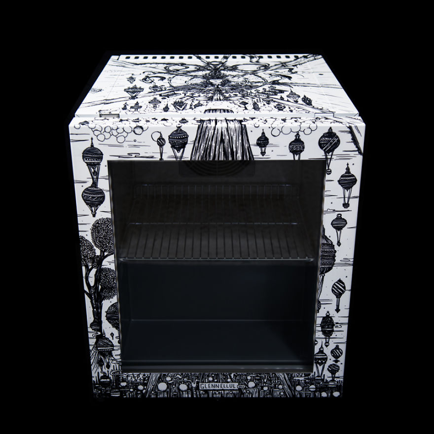 I Spent 300 Hours To Transform A Blank Cooler Into A Work Of Art I Spent 300 Hours To Transform A Blank Cooler Into A Work Of Art