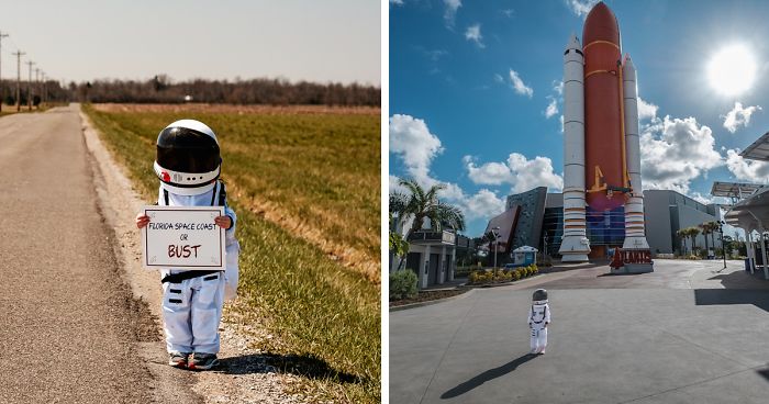 Stellar Dad Documents His Little Astronaut’s Adventures To Tell A Beautiful Message About Parenting
