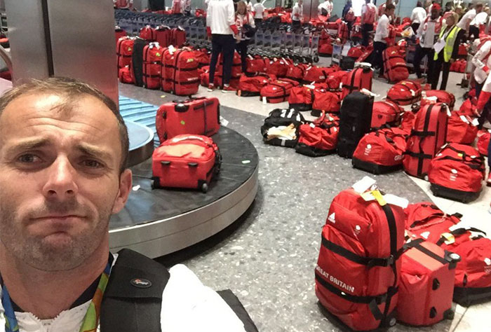 British Olympic Athletes All Have The Same Bag And Nobody Knows Whose Is Whose