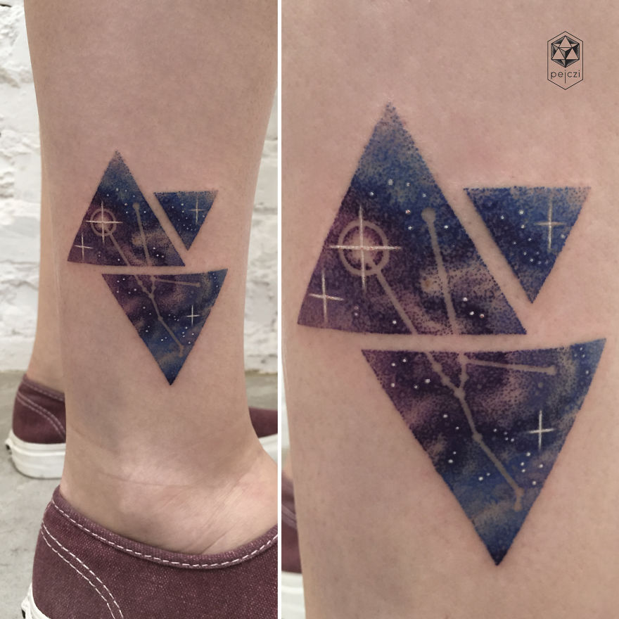 I Put Galaxies Into People's Skin