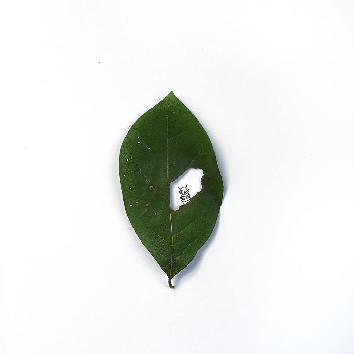 I Created Hundreds Of Witty, Miniature Drawings Around Tiny Everyday Objects