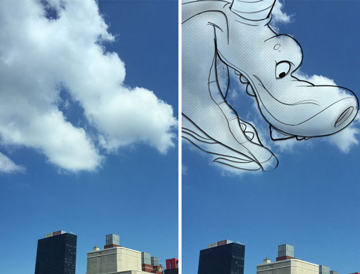 I Use Clouds To Perform Shape Studies As Daily Warmups For My Illustrations & Character Designs
