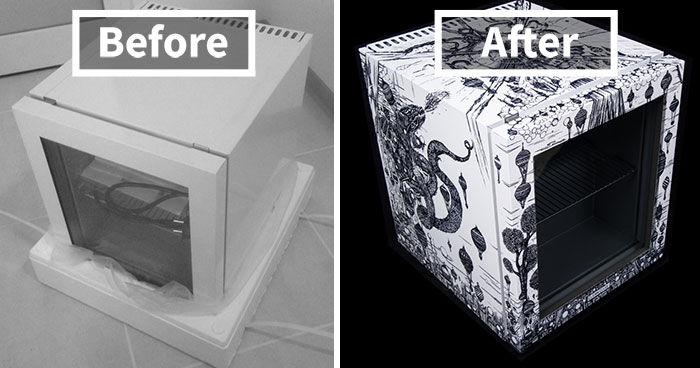 I Spent 300 Hours To Transform A Blank Cooler Into A Work Of Art